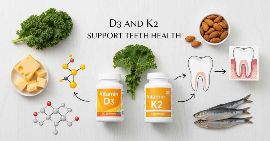 Does D3 and K2 Support Teeth Health