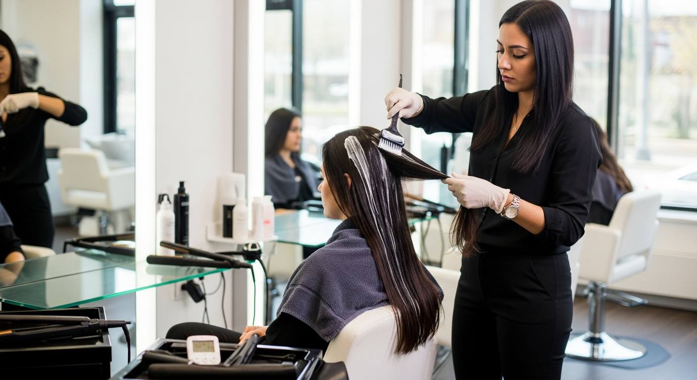 Straighten Treatment for Hair