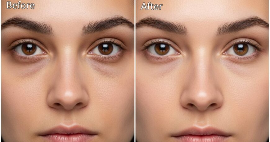 Under Eye Filler Before and After