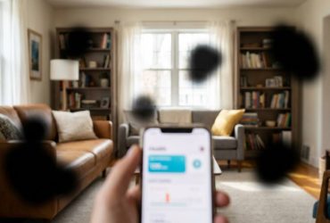 sudden black spots in vision not floaters