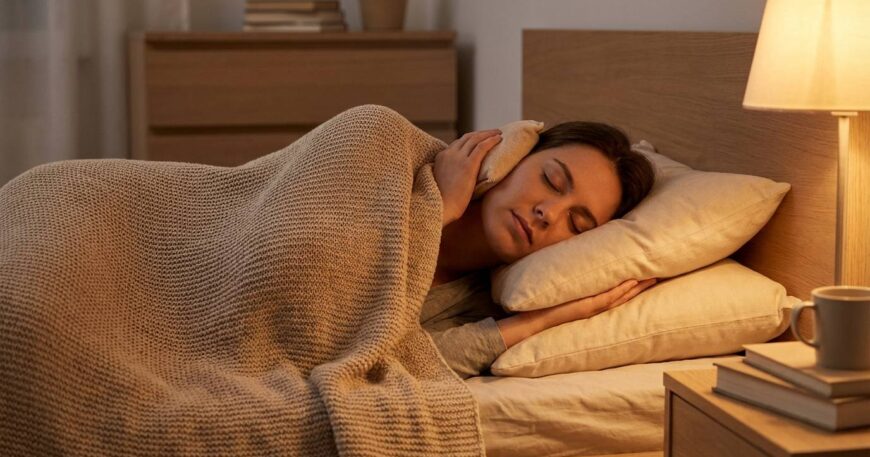 when you have an ear infection how should you sleep