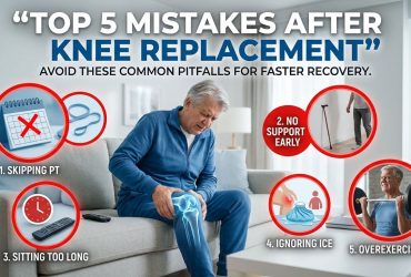 Top 5 Mistakes After Knee Replacement