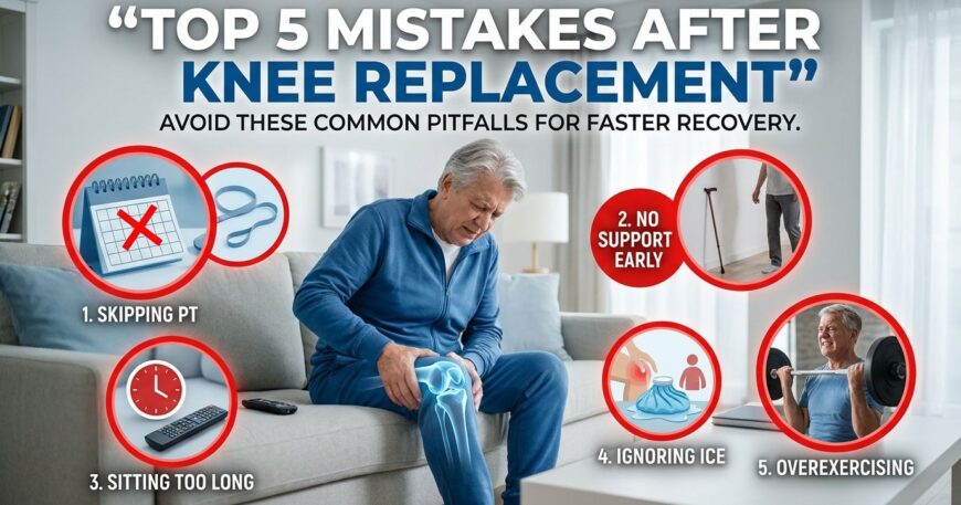Top 5 Mistakes After Knee Replacement