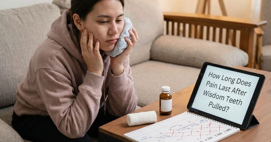 how long does pain last after wisdom teeth pulled