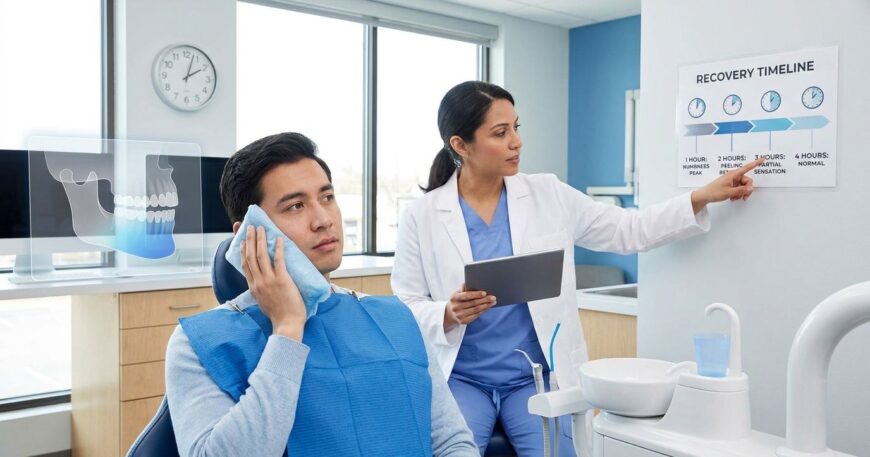 how long for novocaine to wear off